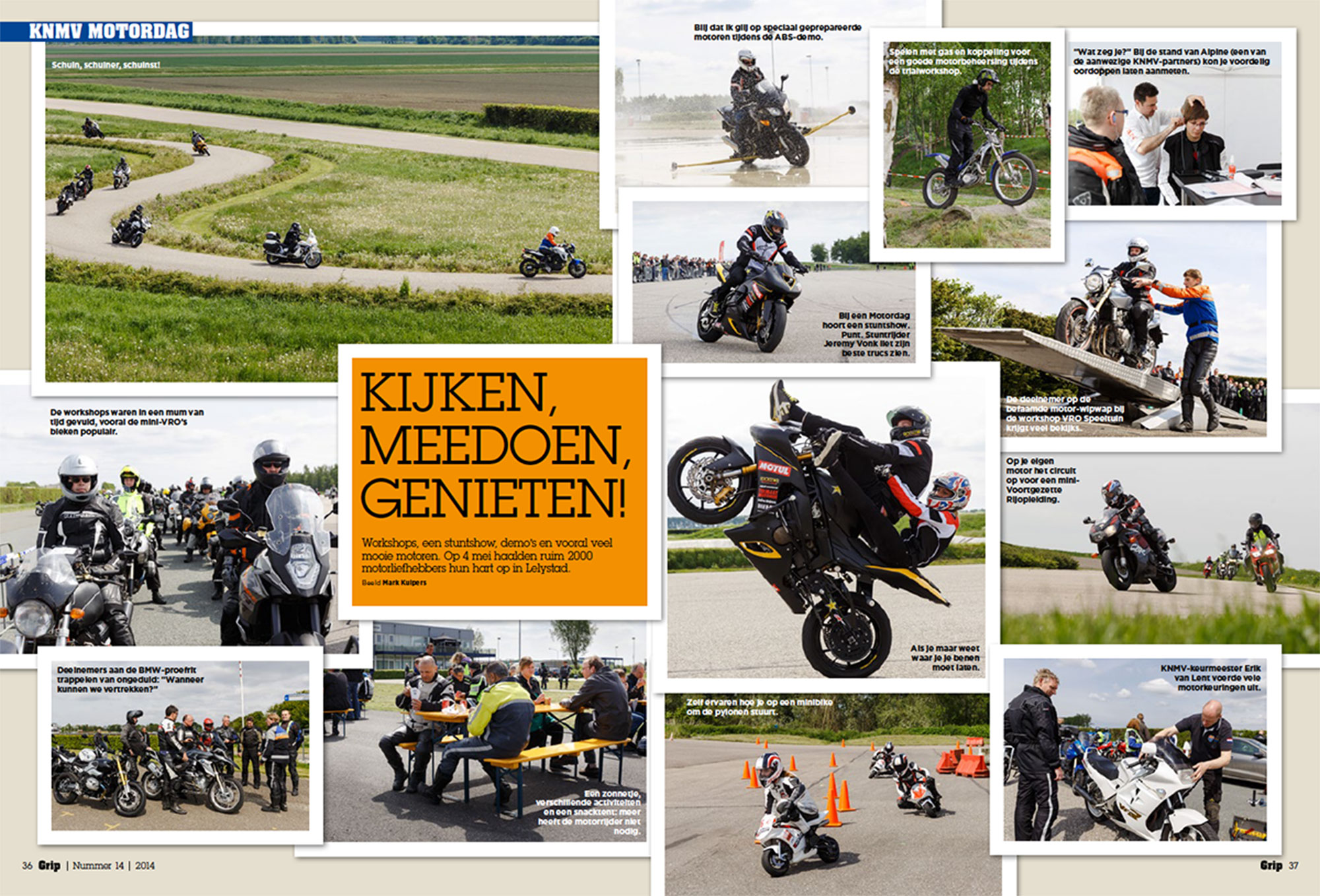 Magazine Grip in opdracht van motorrijdersvereniging KNMV